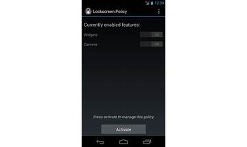 Lockscreen Policy for Android - Download the APK from Habererciyes